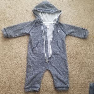 Boys Calvin Klein long sleeve onesie